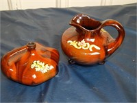 Pair of ANTIQUE Peters & Reed Vases