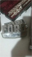 Pair of Ford emblems