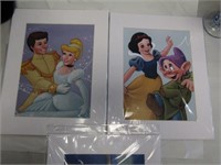 3 Sealed Disney Print's - Ready to Frame
