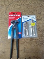 Crescent Nippers & Home Plus 2-pc Locking Pliers