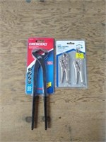 Crescent Nippers & Home Plus 2-pc Locking Pliers