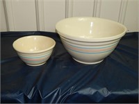 McCoy & Watt Stoneware mixing bowls