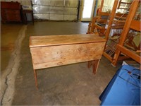 Primitive Storage Table (bench form)