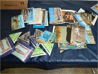 Large group of 1970's postcards- Israel etc.