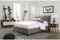 CAL KING ADONA UPHOLSTERED PLATFORM BED