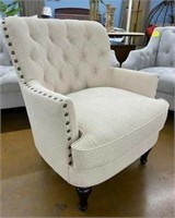 Deep Tufted Accent Chair