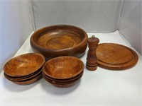Wooden Salad Bowl Set & More