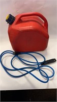 Jerry can and extension cord set