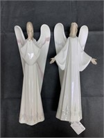 Two Nao Lladro Angel Figurines, 12"H
