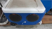 COOLER WITH SPEAKERS