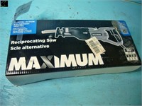 Unused Maximum reciprocating saw