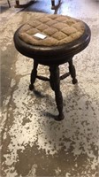 Vintage piano stool