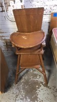 Vintage high chair