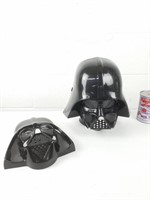 2 masques de Darth Vader Star Wars