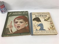 2 volumes vintages dont Les malheurs de Sophie
