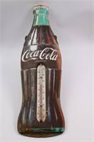 Vintage Coca Cola Thermometer 29"L