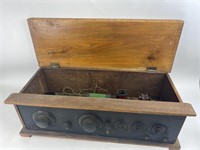 Antique Large Handmade Amplifier Stereo