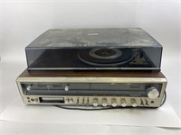 Vintage Magnavox 8-Track Stereo Turntable R431