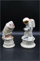 Jim Beam Apollo and Astronaut Decanters