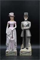 Kentucky Gentleman Man & Woman Decanter Pair