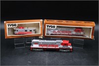 Tyco HO Silver Streak Locomotives & Caboose