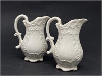 Vintage Provincial Porcelain Salt & Pepper Shakers