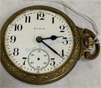 Elgin father time 21 jewel pocket watch