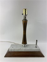 Vintage Genuine Marble Desk Lamp