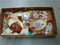 Box of Vintage Seasonal & Misc. Decals