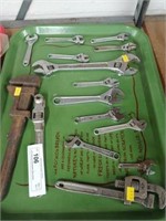 (15) Various Adjustable Wrenches