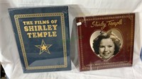 2 Leather bound books,  Shirley Temple, a