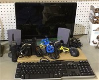 Computer equipment, mixed lot with keyboards,