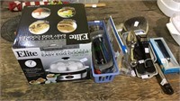 Kitchenware, easy egg cooker in box, mixed lot of
