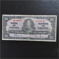 1937 $10 BANK OF CANADA