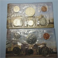 1976 & 1977 PROOFLIKE COIN SETS