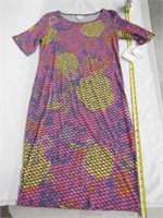 LuLaRoe Julia Dress, Sz Medium, New