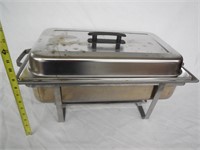 Chafing Dish, Complete with 2 Trays, Lid & Base