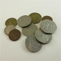 10 COINS - MIXED COUNTRIES