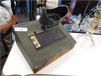 OLD MILITARY FIELD STEREOGRAPH VIEWER BOX