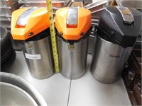 (3) Insulated Beverage Dispenders