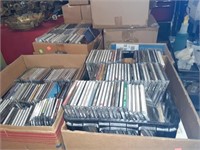 6 BOXES OF CD'S CLASSICAL, BLUEGRASS, POP,
