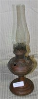ALADDIN MODEL NO. 6 COPPER BASE KEROSENE LAMP