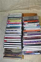 APPROX. 60 ASSORTED MUSIC CD'S