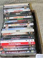 APPROX. 24 DVD MOVIES