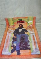 THE FONZ VTG. FUZZY PICTURE RUG