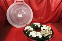 Holiday Wreath w/ Storage Container