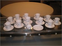 Cups & Saucers Acropal France