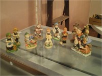 Hummel Figurines, Plastic (8) and Other