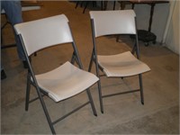 Chairs Lifetime Folding Plastic