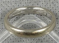 18k White Gold Ring 2.2 Dwt. Stamped 750